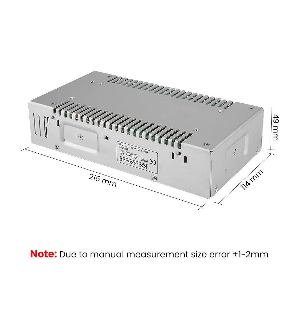 streaming amplifier AIYIMA Amplifier DC 48V Switching Power Supply Transformer AC110V-220V to 48V 7.5A Source Adapter Driver for TPA3255 AMP DIY karaoke amplifier