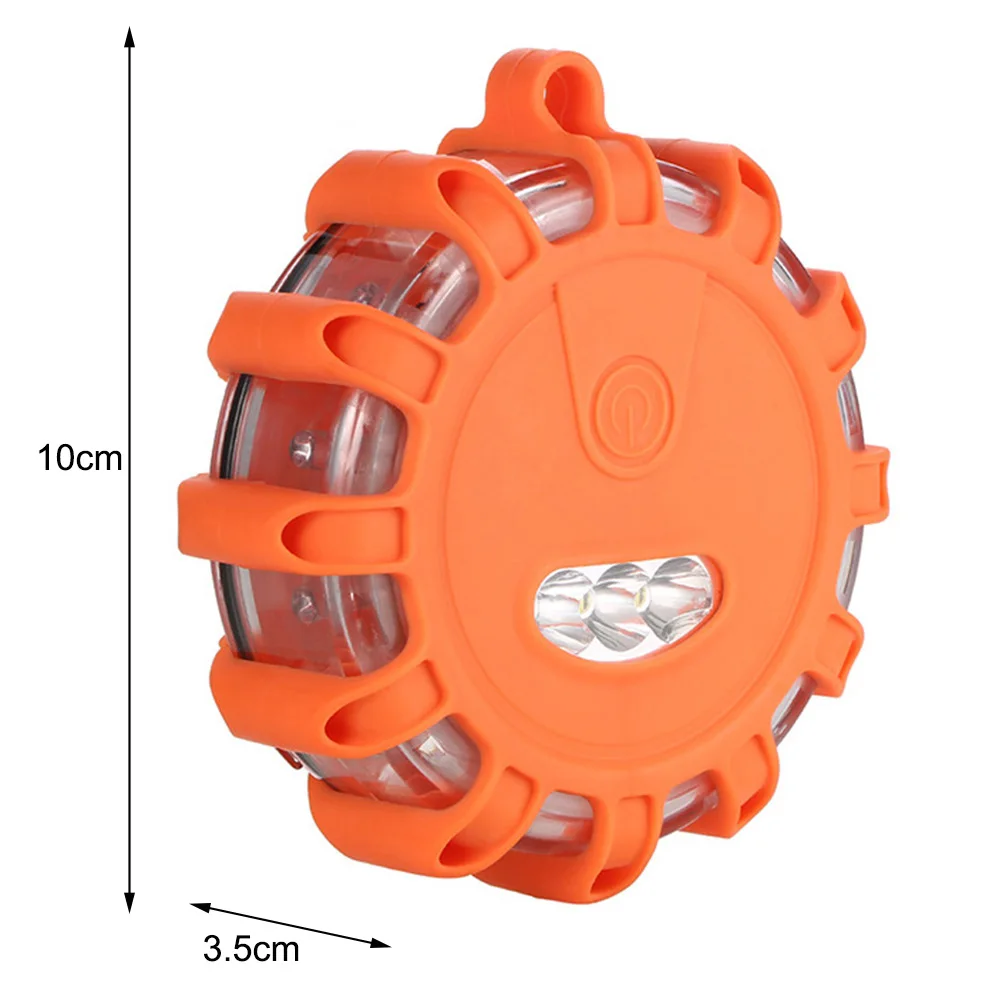 LED Road Flares Emergency Lights Roadside Warning Flashlight Car Safety Flare Beacon With Magnet And Hook For Vehicles Boats | Лампы и