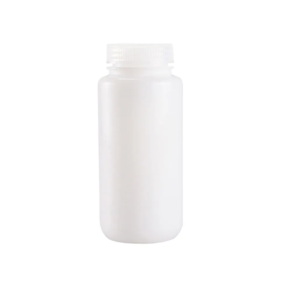 Chemical Reagent Bottle Experimental HDPE Bottle Laboratory Solid 8-500ml Leakproof Enzyme Free Generic Reagent Vials