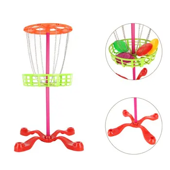 

Mini Golf Set Golf Disc Throwing Frame outdoor Fitness Toys ship from US