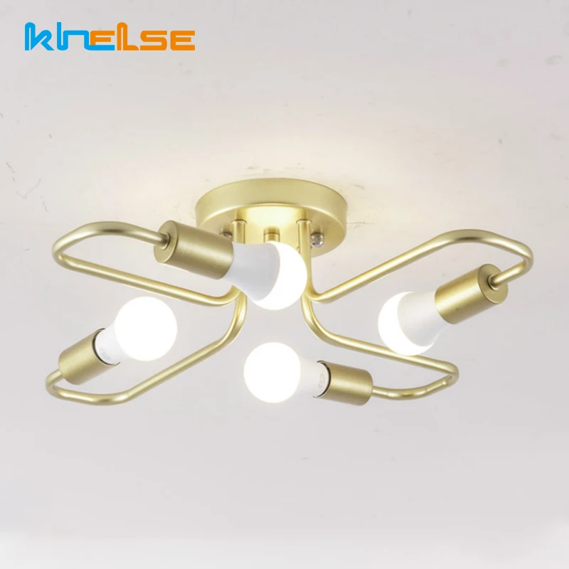 

Nordic Modern Led Chandelier For Living Room Bedroom Kitchen Simple Chandelier E27 Led Ceiling Chandelier Lamp Light