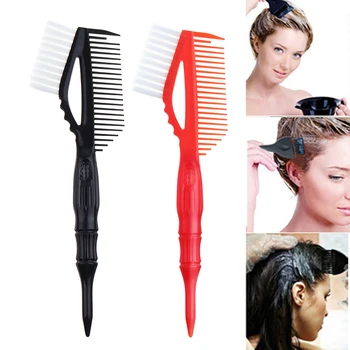 

Hair Color Dye Comb Brushes Tool Tint Coloring Dye Two-sided Comb Brush Barber Comb Combs for Professional Hairdressers Plastic