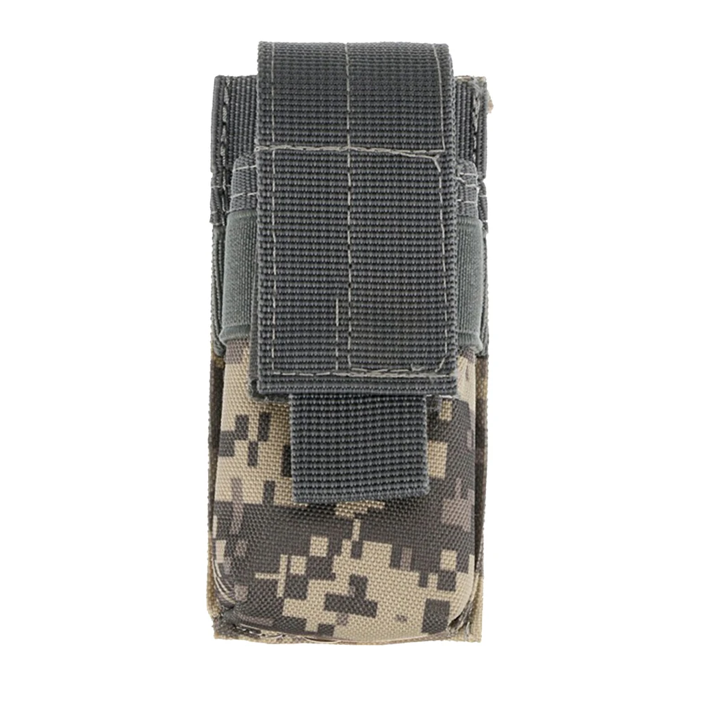 2 шт. нейлон Molle один универсальный чехол Журнал фонарик держатель для хранения ремень кобура