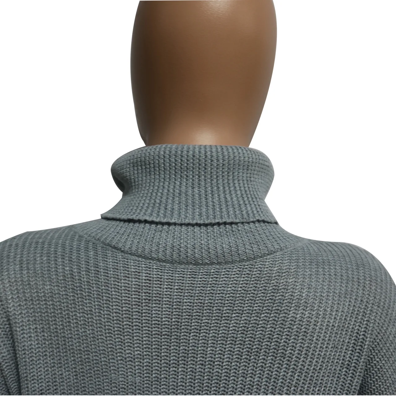 HAOOHU вязаный комплект из 2 предметов женская одежда осень зима наряд водолазка свитер Топ и миди юбки костюм комплект из двух предметов
