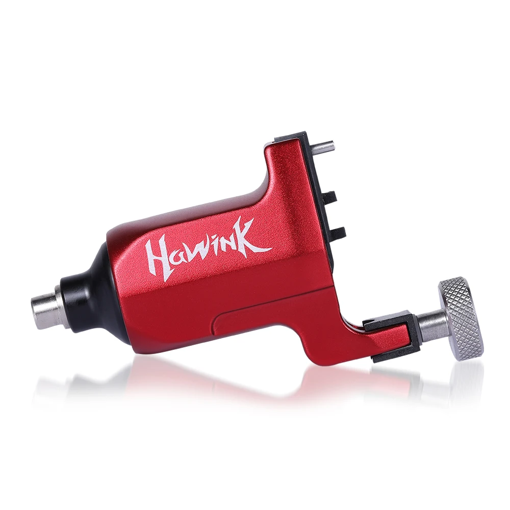 Red Newest 3 Colors High Quality Tattoo Machine Rotary Tattoo Gun With RCA connection Tattoo Supplies Makeup Machine M657 - Color: Red