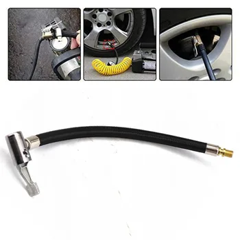 

1pcs Locking Air Chuck with Air Hose Inflator Adapter Extension Inflating Tubes 20cm Universal for Bike Motorcycle Car