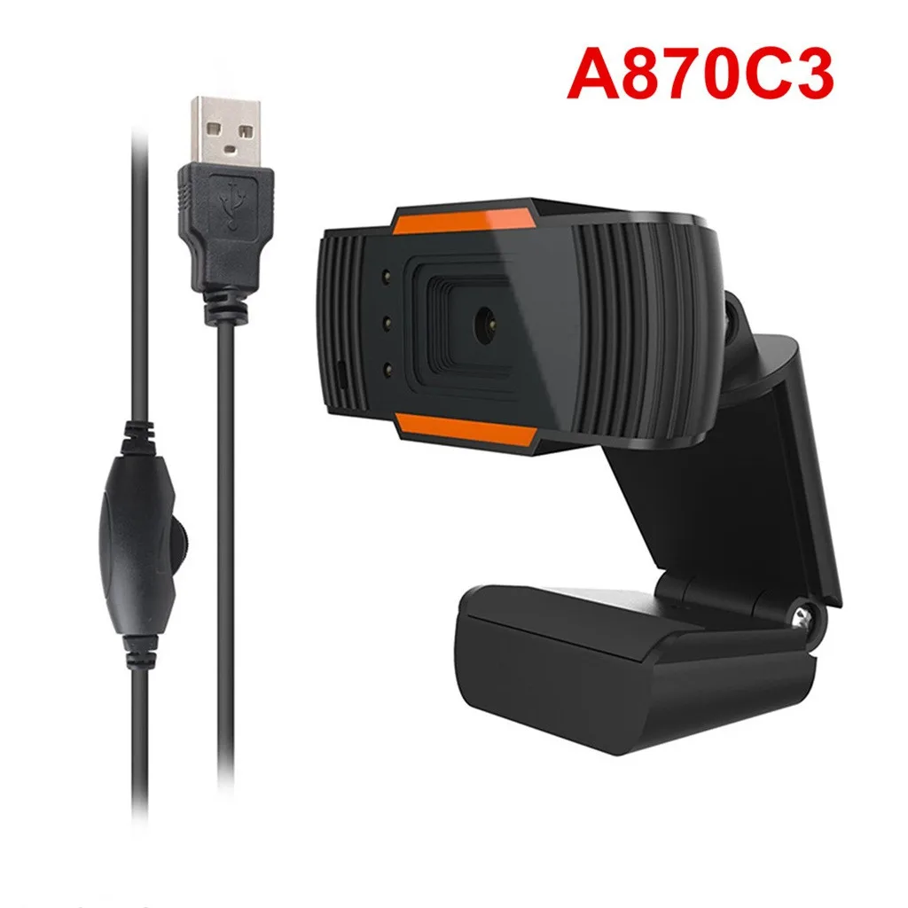 Веб-камера Led компьютер ПК ноутбук 12mp Usb2.0 веб-камера 720p Hd камера с микрофоном для