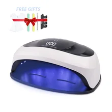 Горячая Новая модель T2 72 Вт 36 светодиодов УФ-лампа для ногтей Сушилка для ногтей большой размер для двух рук Quick Dy все лаковые гели маникюрные инструменты