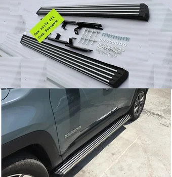 

Aluminium New style Fit JEEP Renegade 2015 2016 2017 2018 2019 2020 running board side step Nerf bar Good quality