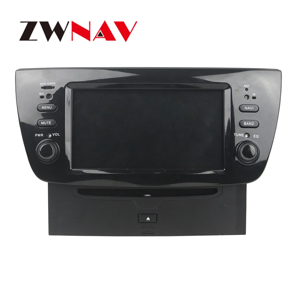 Cheap Android 9 4+64G DSP IPS Car DVD Player GPS Navigation For FIAT DOBLO 2010-2014  Head Unit Multimedia Player Tape Recorder 1