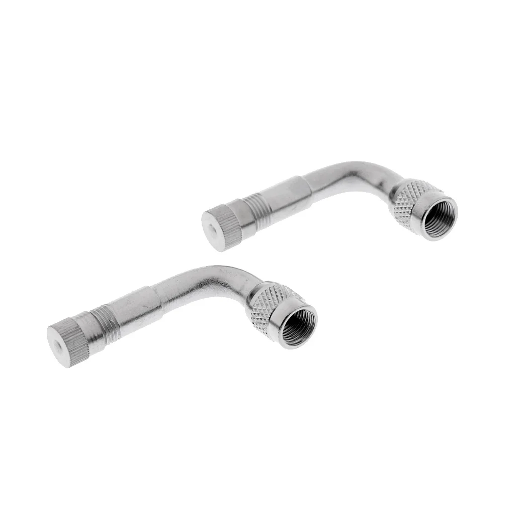 4pcs 90 Degree Valve Adaptor Tyre Extension Adapter Motorcycle Bike