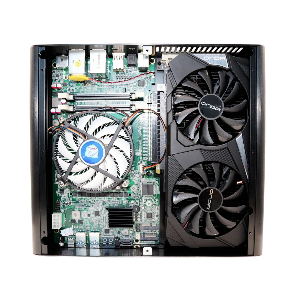 Новое поступление игровой мини ПК Intel Core i7 7820HQ с Gigabyte Nvidia GTX 1650 GDDR5 GPU 2Lan NVME SSD