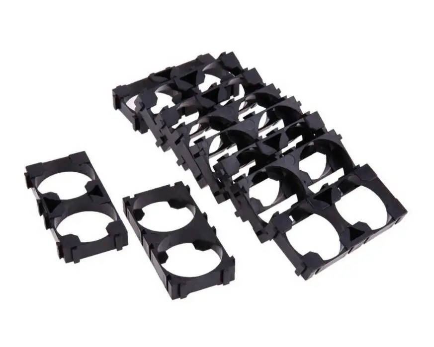

MasterFire 2000pcs/lot Plastic 2*26650 Batteries Holder Storage Box Bracket Cell Cylindrical Safety Anti Vibration Case Brackets