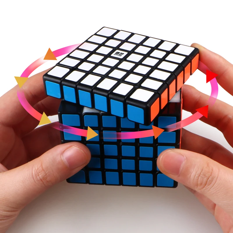 Qiyi Qifan 6x6 Qifan S волшебный кубик-головоломка без наклеек 6x6x6 Qiyi скоростной кубик кубик от Qiyi развивающие игрушки
