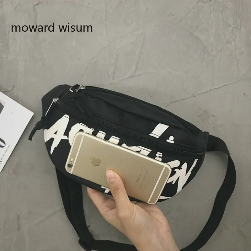 Поясная Сумка для женщин забавные уличные женские сумочки с надписью в стиле хип