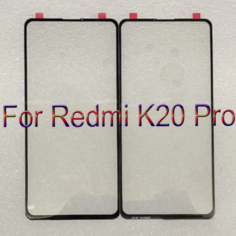 A+ качество для Xiaomi Redmi K20 Pro Сенсорный экран дигитайзера стеклянная панель для Redmi K20 Pro без детали гибкого кабеля