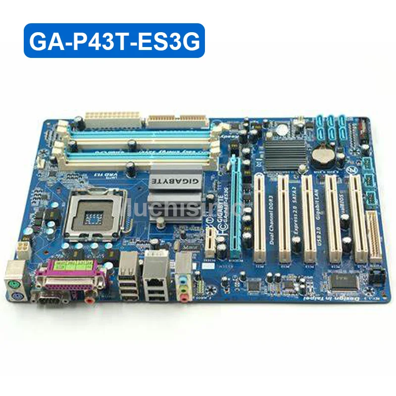 Socket LGA 775 Gigabyte GA-P43T-ES3G DDR3 16GB SATA II Original motherboard LGA 775 ATX Desktop Mainboard P43 T ES3G DDR3