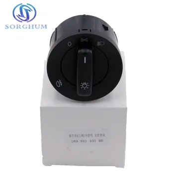 

New Headlight Switch Fog Light Knob For Volkswagen Golf MK5 MK6 for Jetta Tiguan Passat B6 CC 2004－2006 2007-2013 1K0941431BB