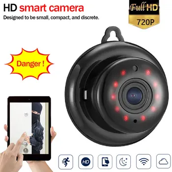 

Mini HD Wireless Camcorder 720P IP Camera Infrared Night Vision Motion Detection Home Security Video Surveillance Baby Monitor