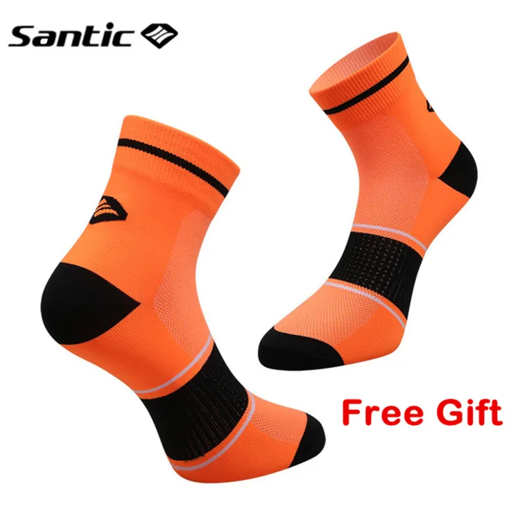 Santic MTB Cycling Shoes Men Pro Racing Mountain Bike Shoes PU & Nylon Breathable Auto-lock Bicycle Shoes Zapatillas Ciclismo