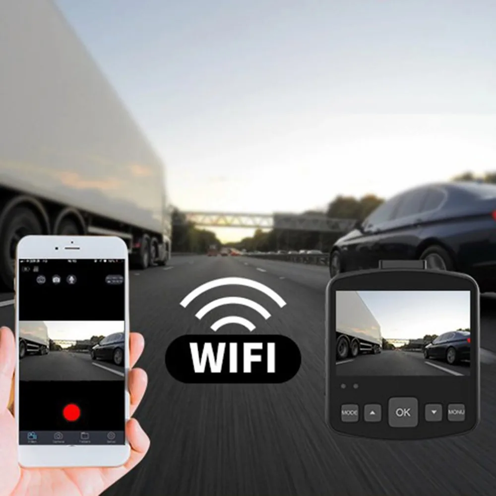 Новейший 4k dashcam wifi Автомобильный видеорегистратор для вождения с двойным объективом Full hd 1080P gps трекер видеорегистратор Автомобильная камера рекордер