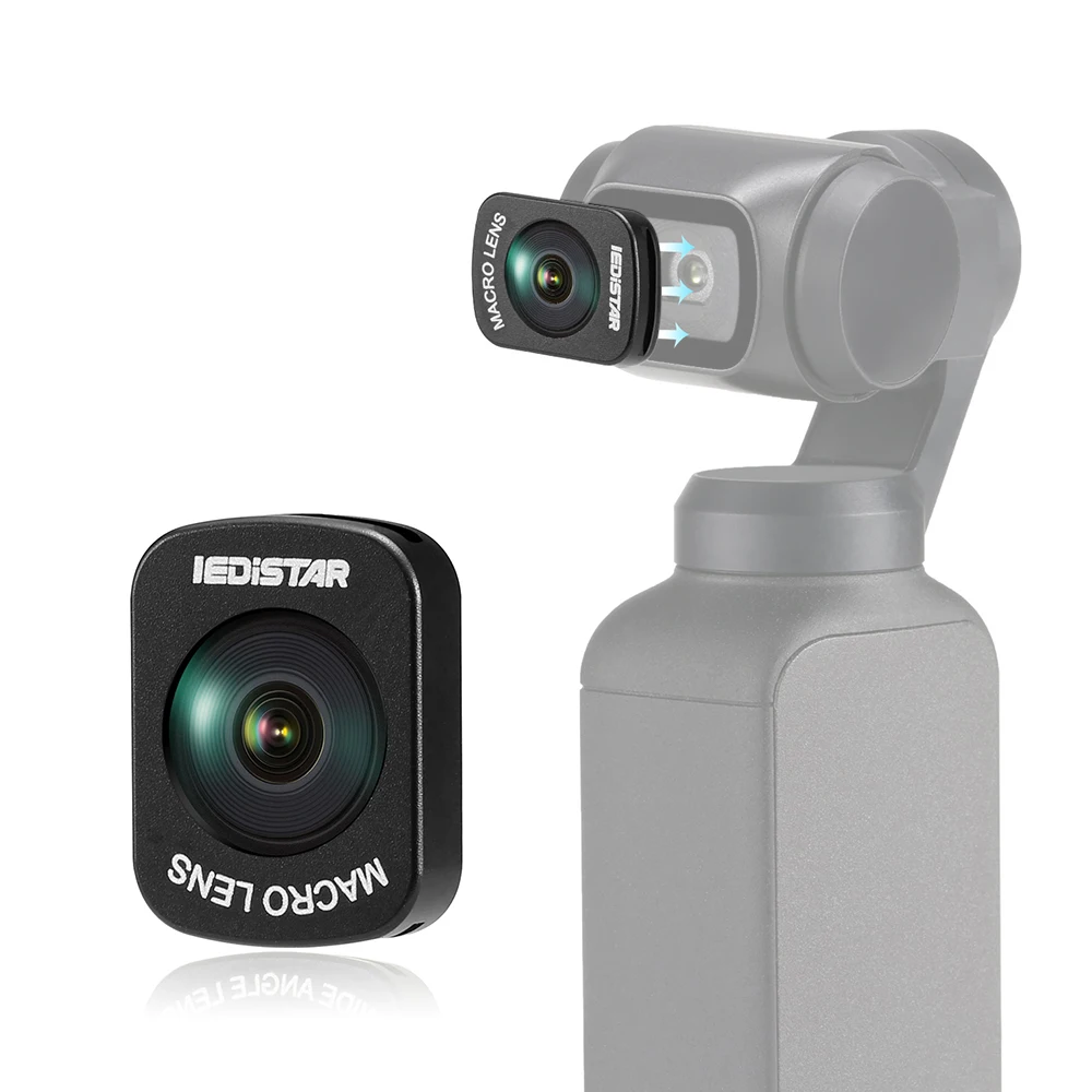 Портативный микро объектив Магнитный адсорбционный дизайн для DJI OSMO Карманный ручной карданный камеры аксессуары