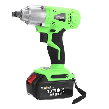 

12V 520Nm Electric Wrench Impact Wrench Cordless Two-speed torque Home DIY Electric Wrench Power Tool with Accessories