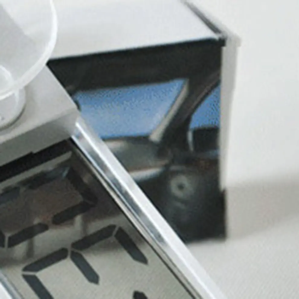

Transparent Suction Cup Lcd Electronic Watch In-car Indoor Electronic Clock Schedule Available For Home