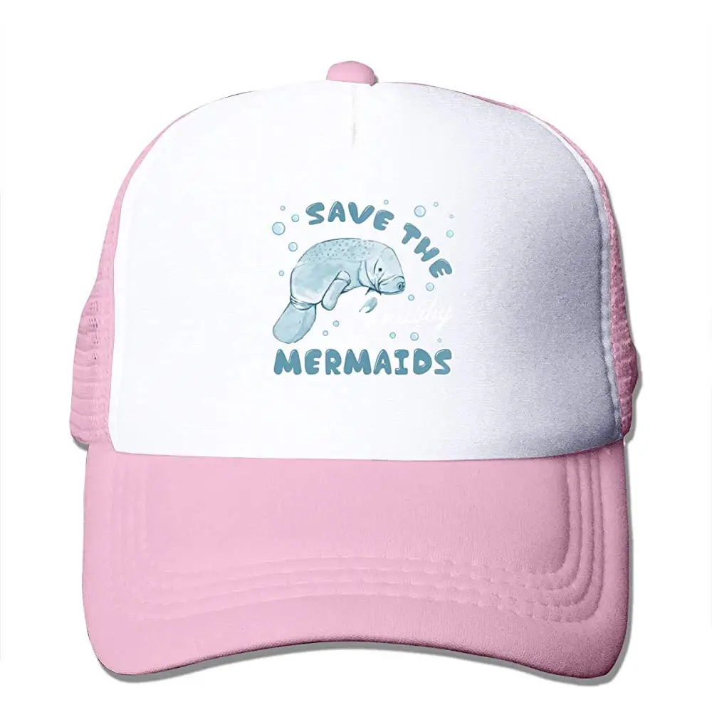 Save The Chubby Mermaids сетчатая Бейсболка унисекс В Стиле Дальнобойщика розовые шапки