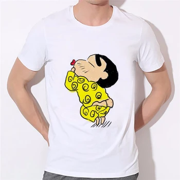 

Factory outlets Crayon Shin Chan Cute anime t-shirts for boys/girls casual funny men T shirts can be customized
