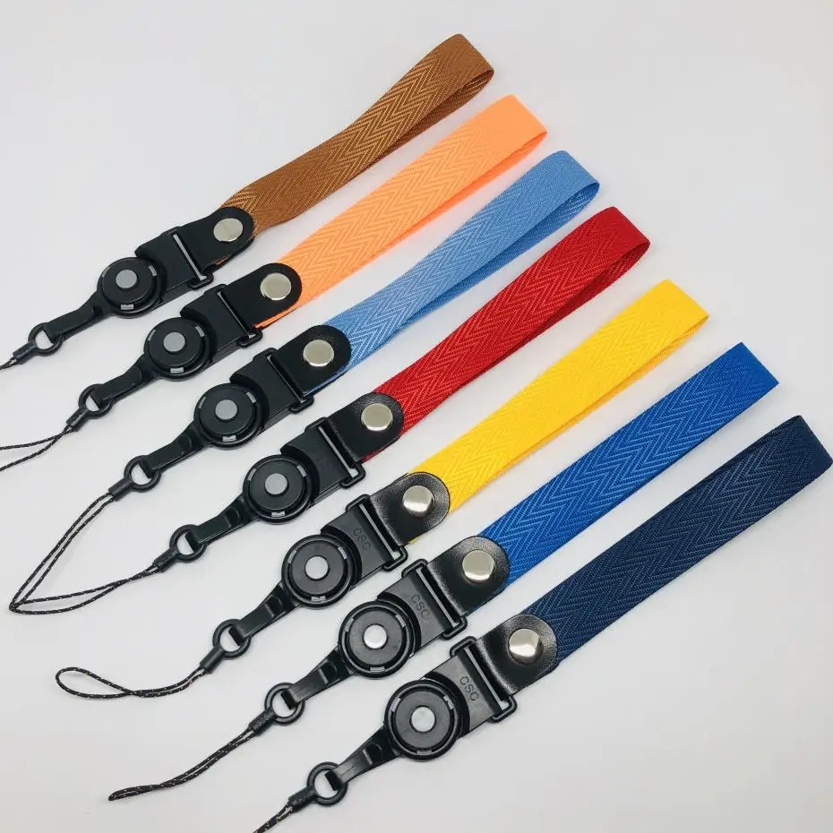 

Solid color keychain Tag Strap Neck straps Lanyards for keys ID Card Pass Gym Mobile Phone USB badge holder DIY Hang Rope Sling