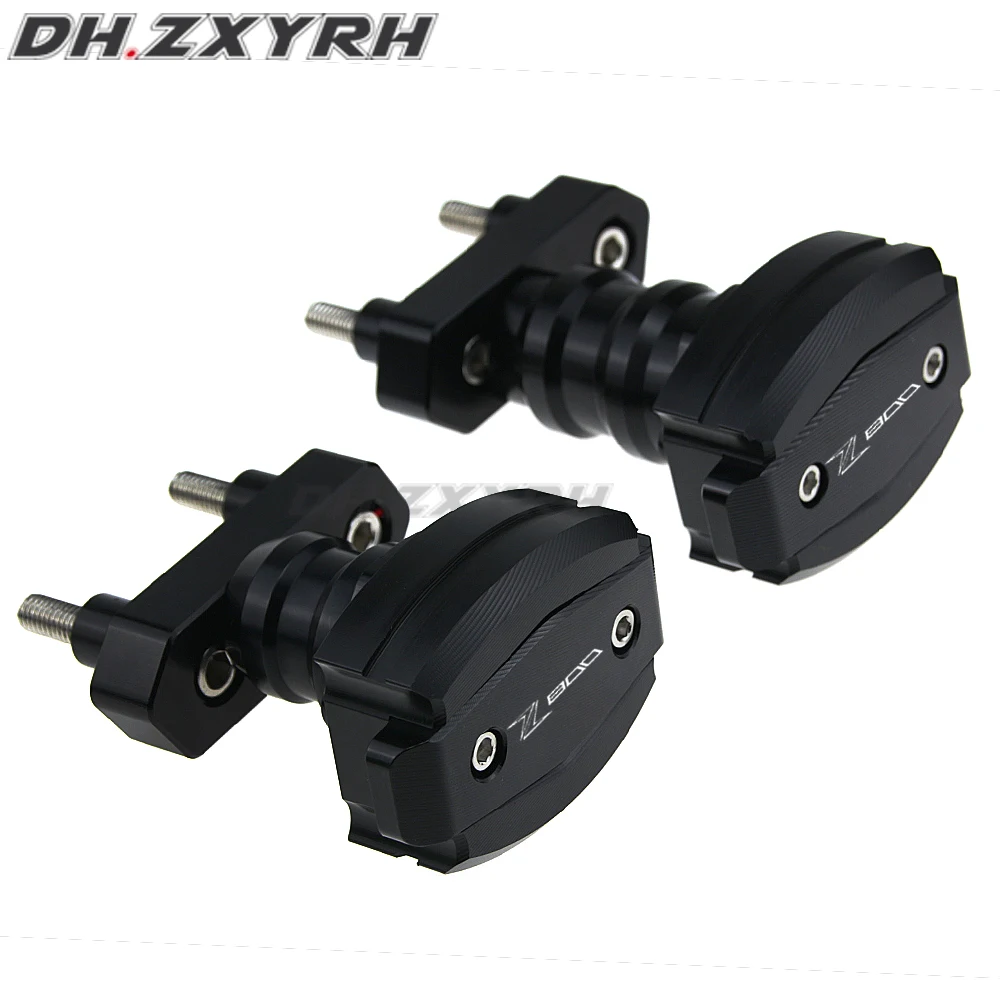 Motorcycle engine protectors frame sliders Anti Crash Pad Fall protection for KAWASAKI Z800 2012-2016 Z750 07-13 Z1000 07-09 | Автомобили