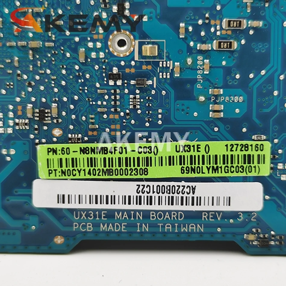 UX31E REV3.2/3 1 i5 процессор 4 Гб RAM материнская плата для For Asus ZenBook UX31 материнской платы