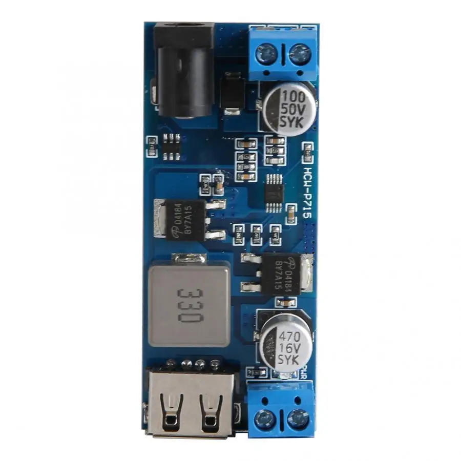 

batteries accessories XH-M249 Voltage Step-Down Power Supply Module 9~36VDC to 5VDC 6A Power Converter Module New Brand