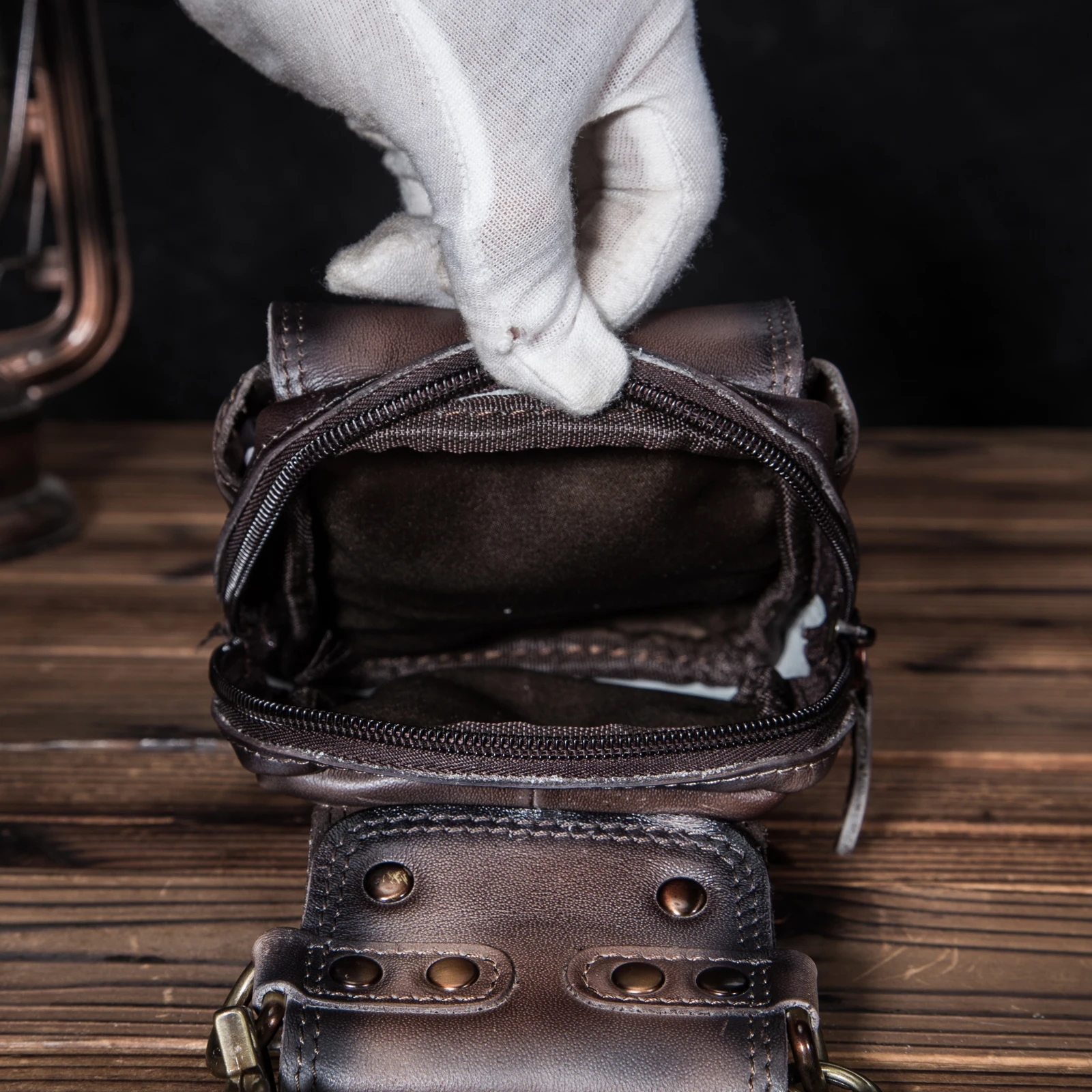 Мужская обувь из натуральной кожи Повседневное дизайн маленькая сумка через плечо сумка Fanny Пояс Чемоданчик сигарета " телефонные чехлы 832-dc