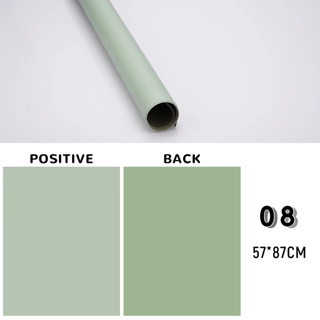 'Buy 5 Free 1'57*87cm Solid Color Double-sided Photography Board Backdrop Waterproof Background Paper Decorations Items for Food 08