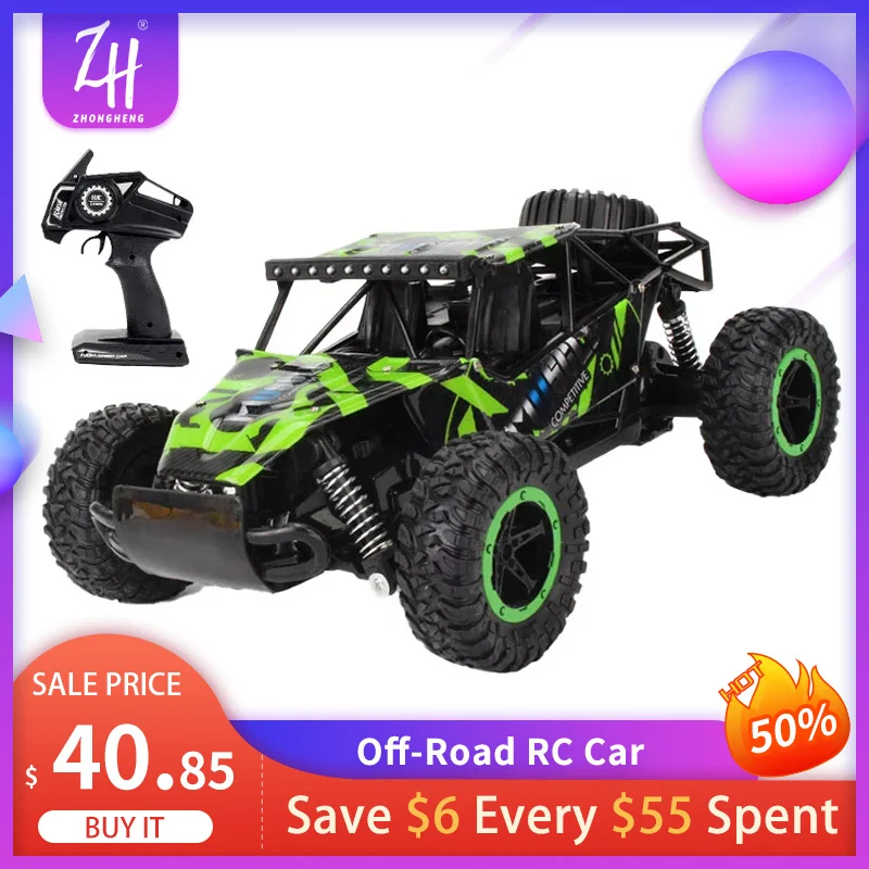 

Wltoys 1/16 RC Car 2.4G High Speed Remote Control Truck Off Road Climbing Vehicle RC Buggy Radio Control Car Toy for Kids Adults