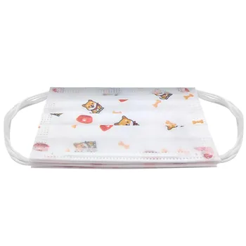 

Cartoon mascherines Disposable Boy And Girl For Children 3-Layer Respirator Dustproof 50PCS Breathe care Cycling Mouth-muffle