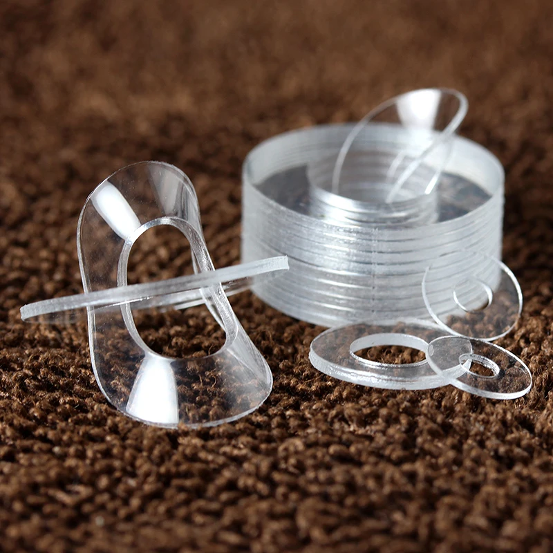 PVC Washer M1.3 M1.4 M2 M2.5 M3 M4 M5 M6 M8 M10 M12 M20 Zachte Plastic Pakking Transparante Isolatie Platte paded Voor Schroeve |