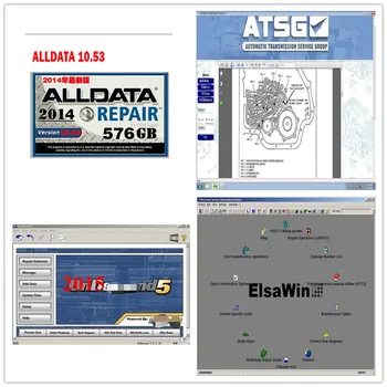 

v10.53 Alldata auto repair software mit//chell OD5 vivid workshop data atsg Elaswin all data 50in 1TB HDD Hard Disk Free Shiping