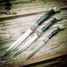 146/186/230 мм 5CR15MOV лезвием с точкой отпускания 3 Размеры складной Ножи каучуковая рукоятка Карманный складной Ножи кемпинг охотничьи ножи выживания EDC инструмент