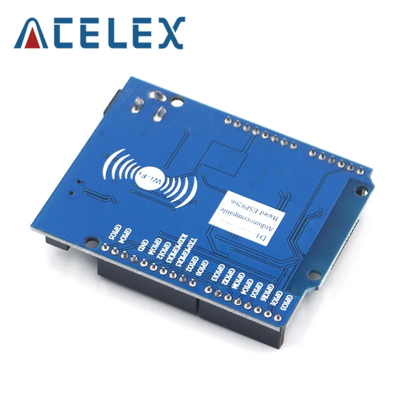 uno baseado esp8266 escudo para arduino ide compatível