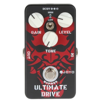 

Joyo JF-02 Ultimate Drive Pedal with True Bypass Wiring & Different Sounds & Low /High Tone Switch