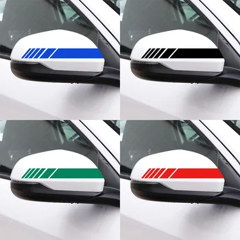 

2PCS Car Side Rear View Mirror Stripes Stickers For Car Decor Rearview Mirror Vinyl Car Stickers Car Styling Accessories