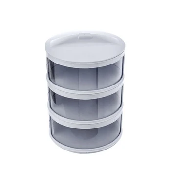 

Stackable Accessory Keep Fresh Multi Layer Thermal Protective Anti Dust Easy Clean Sealing Food Cover Slid Door Kitchen Storage