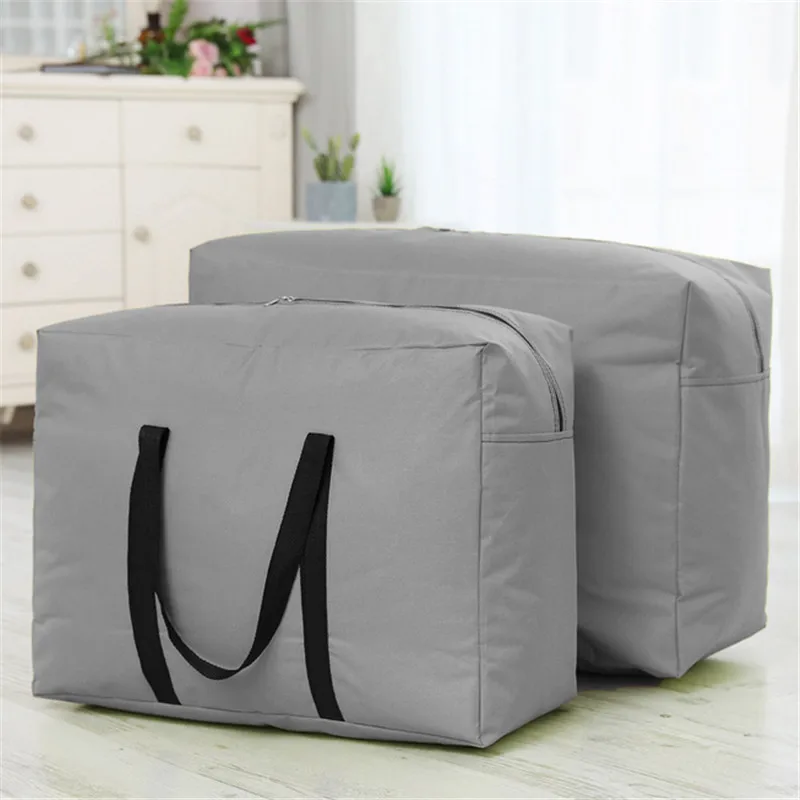 Quilt Storage Bag Home Clothes Quilt Pillow Blanket Storage Bag Travel Luggage Large Capacity Organizer Dampproof Sorting Bag