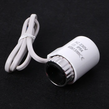 

AC 230v 2W normally open closed electric thermal actuator for manifold underfloor heating radiator thermal head valve