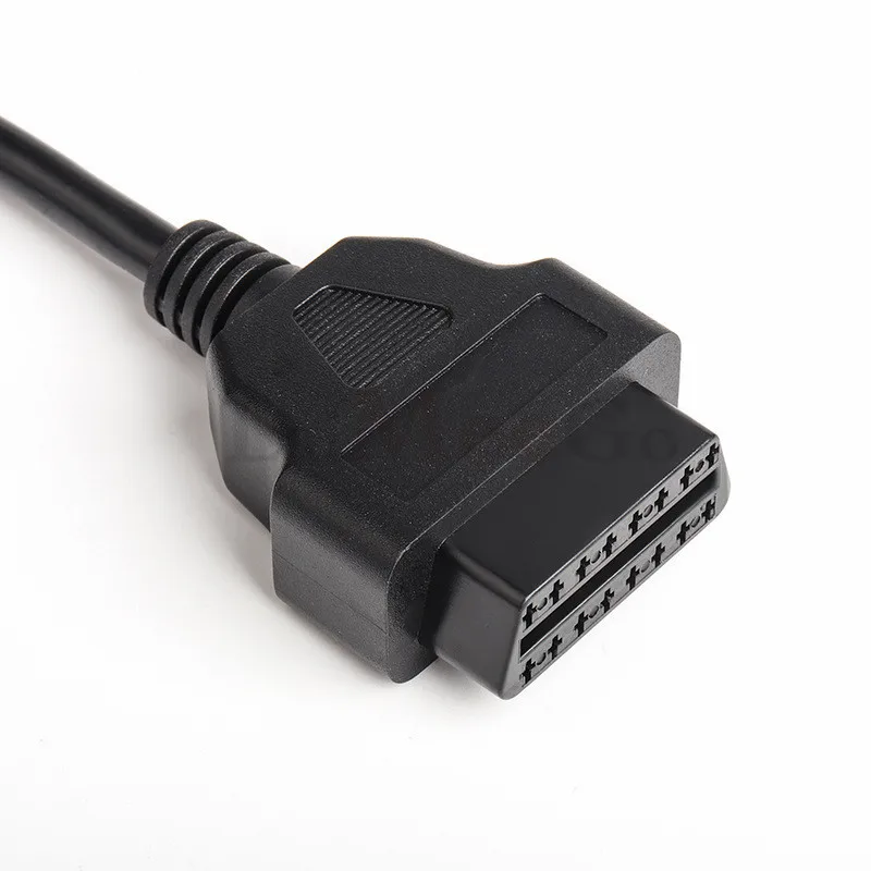 16Pin Female Opening Cable Connector For ELM327 Extension Adapter OBD Cable OBDII OBD ODB2 OBD 2 Adaptor 16Pin Female Cable (2)