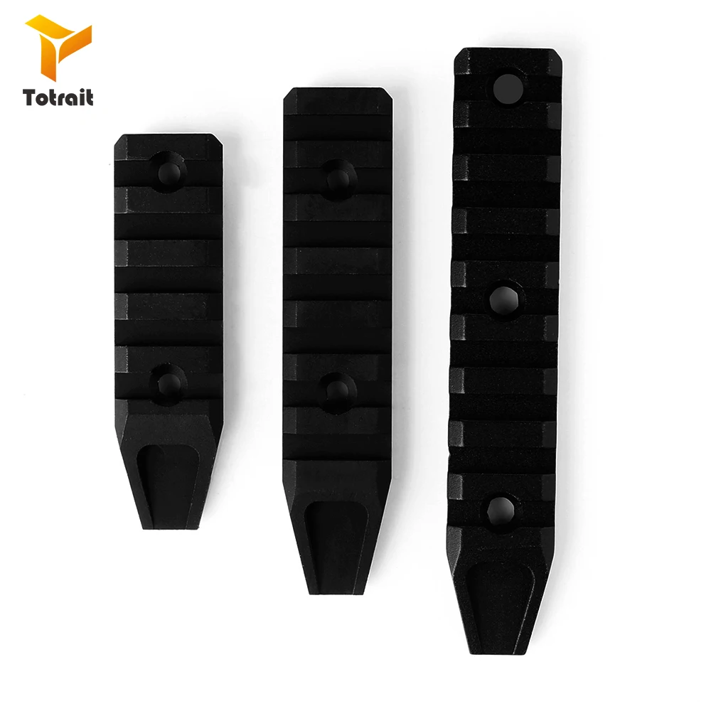 

TOtrait Tactical 5/7/9 Slots Keymod & M-Lok Picatinny Rail Handguard Rail Mount with Keymod Mlok Screw Nut