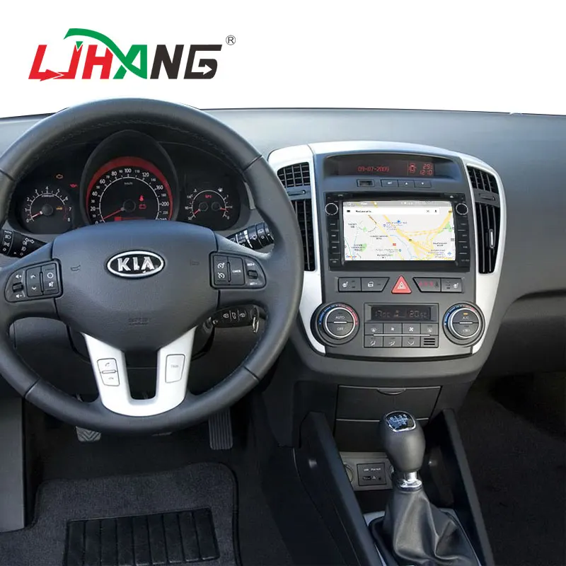 Cheap LJHANG Android 9.0 Car DVD Player For Kia Ceed 2010 2011 2012 GPS Navi WIFI Auto Multimedia 2 Din Car Radio Stereo IPS 8 Core SD 5